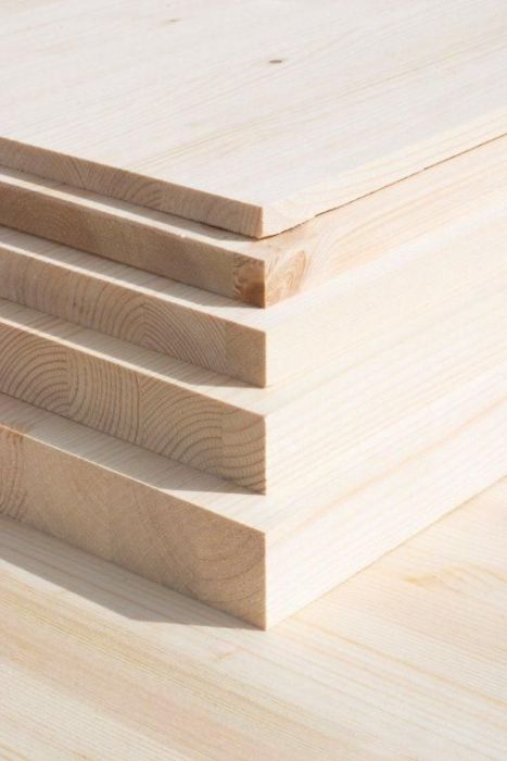 Laminated wood board Pine 28 mm