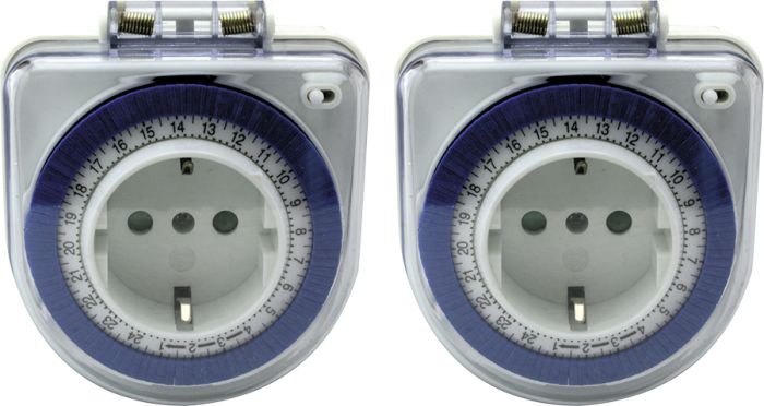 2 kpl Kellokytkin Opal ulkokäyttöön IP44