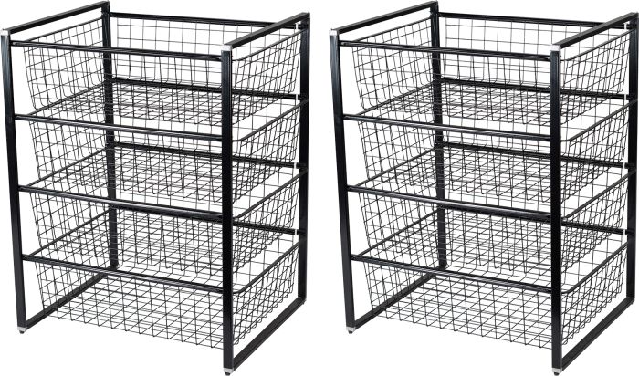 2 kpl Koripaketti Bauhaus musta