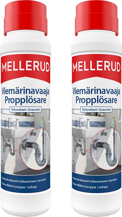 2 kpl Viemärinavaaja Mellerud Tehorakeet 0,6 kg