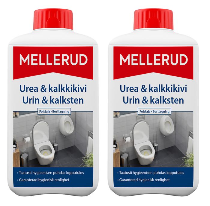2 kpl Urea & kalkkikivi Poistaja Mellerud 1 l