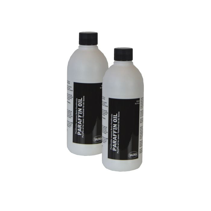 2 kpl Parafiiniöljy Saunia 500 ml