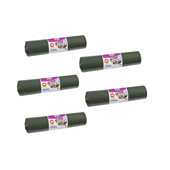 5 kpl Jätesäkki McLean 250 l