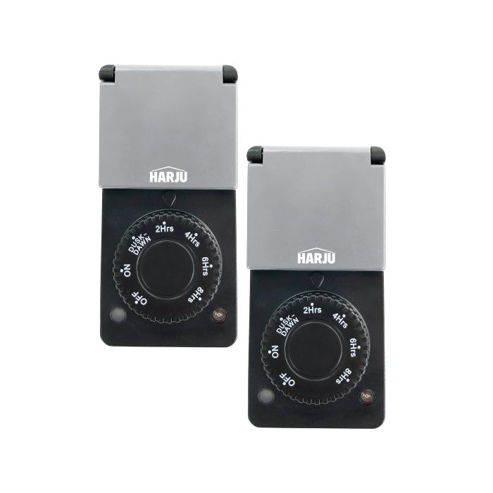 2 kpl Hämärkytkin pistoke Harju 10A IP44