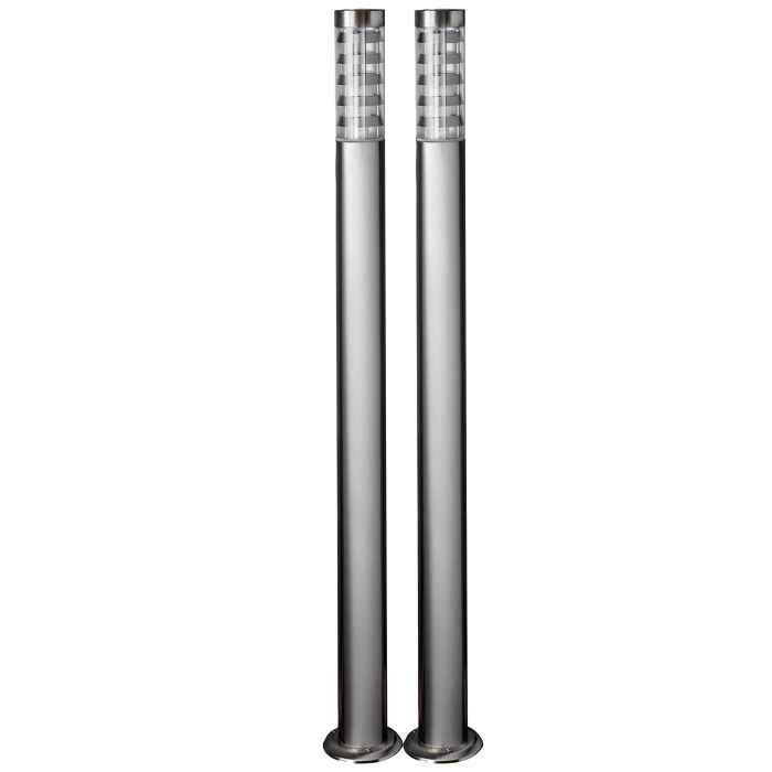 2 kpl Ulkopylväsvalaisin Airam Park Bollard RST Ø 10 x 92 cm