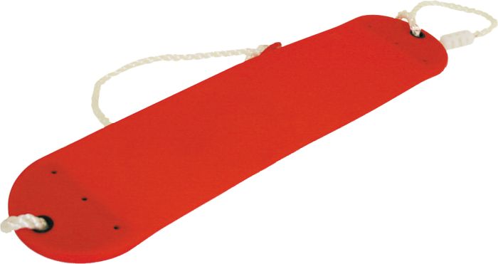 Keinuistuin pehmeä punainen