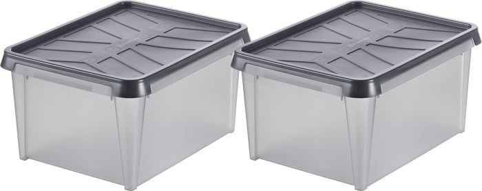 2 kpl Säilytyslaatikko SmartStore Dry 34 50 x 40 x 26 cm