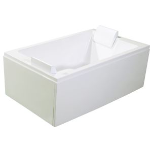 Kylpyamme Camargue Skaraborg Duo valkoinen 170 x 100 x 65 cm