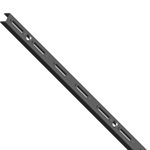 Seinäkisko musta 200 cm