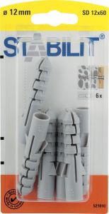 Välitulppa Stabilit 12 x 60 mm 6 kpl/pkt