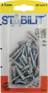 Välitulppa Ja Ruuvit 5 25 S Kuusioruuvi 4,0x35