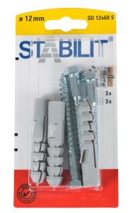 Välitulppa Ja Ruuvit 12 60 S Kuusioruuvi 10x80