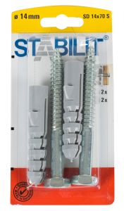 Välitulppa Ja Ruuvit 14 70 S Kuusioruuvi 10x90