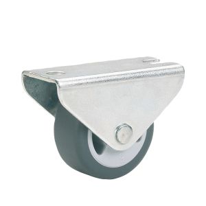 Huonekalupyörä Stabilit Ø 30 x 14 mm, levy 46 x 20 mm