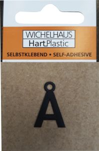 Kirjain Wichelhaus HartPlastic Musta 15 mm Å