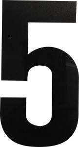 Numero Wichelhaus HartPlastic Musta 100 mm 5