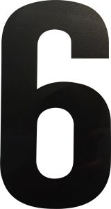 Numero Wichelhaus HartPlastic Musta 100 mm 6
