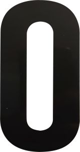 Numero Wichelhaus HartPlastic Musta 100 mm 0