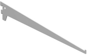 Ritilähyllyn kannatin Harmaa Alumiini 20 cm