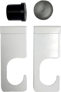Pidikesarja U-kannattimelle Element System hopea
