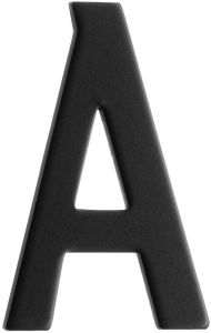 Talokirjain Beslagsboden Musta Tarrakiinnitys A