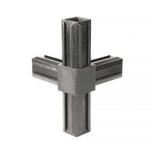 XD-liitin Neliöputkille Stabilit T-kpl Kulma 20 x 20 x 1,5 mm