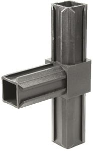XD-liitin Neliöputkille Stabilit T-kpl 30 x 30 x 2 mm