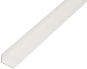 L-kulmaprofiili Valkoinen 30 x 20 x 2000 mm