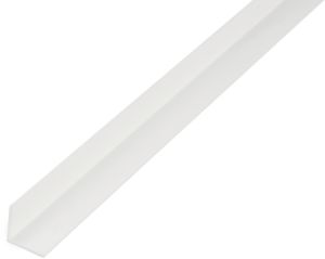 Kulmaprofiili Stabilit Muovi Tasasivuinen Valkoinen 30 x 30 x 2 mm