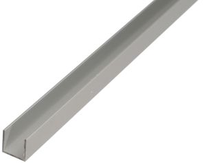 U-profiili Alumiini Stabilit 8 x 20 x 1000 mm