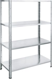 Metallihyllykkö Regalux Sinkitty 160 x 84 x 30 cm