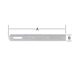 Vipusalpa 160 x 30 mm ilman vastakappaletta