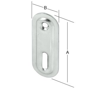 Sidoslevy 63 x 22 mm sinkitty