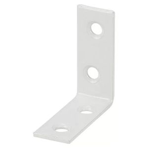 Kulmarauta valkoinen 50 x 15 x 50 mm