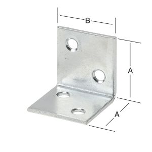 Kulmarauta 50 x 50 mm sinkitty