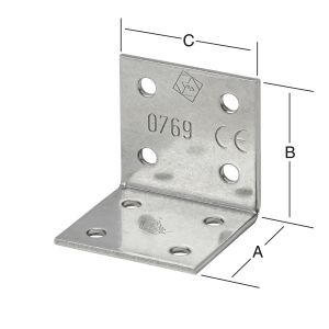 Kulmarauta 50 x 50 mm RST
