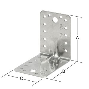 Kulmarauta 105 x 105 x 90 mm RST