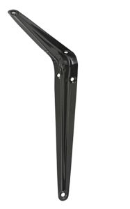 Kulmakannatin 250 x 300 mm musta
