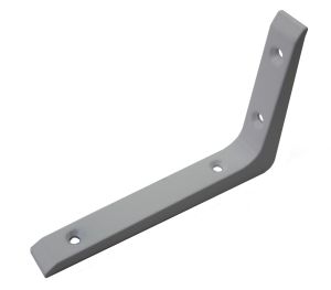 Kulmakannatin Elegant 150 x 200 mm Valkoinen