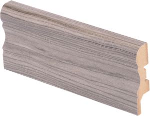 Jalkalista Maler Aura 16 x 60 x 2750 mm MDF Harmaa Tammi