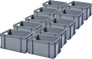 10 kpl Kuljetuslaatikko Bauhaus 20 L