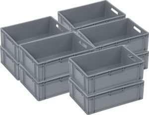 10 kpl Kuljetuslaatikko Bauhaus 40 L
