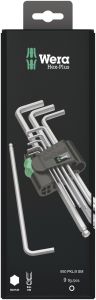 Kuusiokoloavainsarja Wera 950 PKL/9 IP