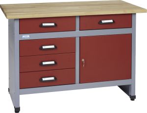 Työpöytä Küpper Punainen