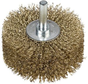 Teräsharja Craftomat 80 mm messinki