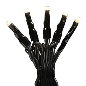 Valosarja Konstsmide 80-os Musta