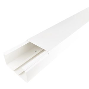 Kaapelikanava REV Ritter valkoinen 110 x 60 mm 2 m