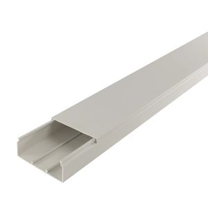 Minikanava REV Ritter valkoinen 100 x 40 mm 2 m