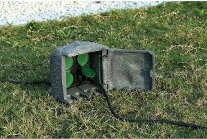 Puutarhahaaroitin Voltomat Power Rock 4 Pistorasiaa