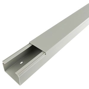 Kaapelikanava REV Ritter harmaa 60 x 40 mm 2 m